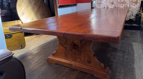 Solid oak dining - solid, conference