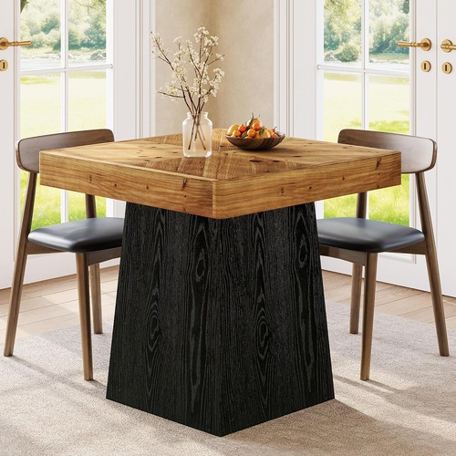 Solid wood square dining table - solid,