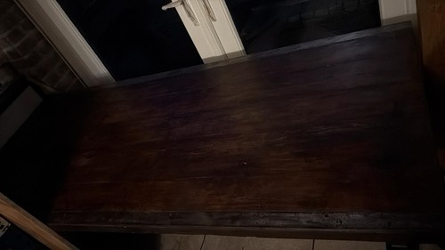 Dining table rustic - dining, table,