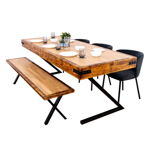 Butchers block dining table - butchers,