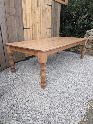 240x120 rustic solid pine - cm,
