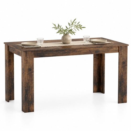 Melamine dining table - melamine,