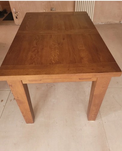 Solid oak extendable - oak, dining