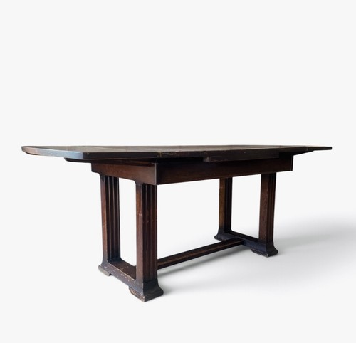 Antique solid oak - solid, extending