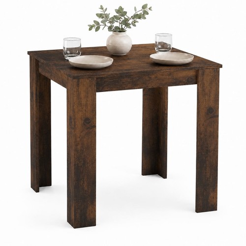 Melamine dining table - dining, chunky