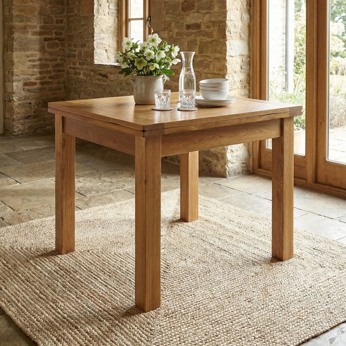 Dining table rustic oak - dining,