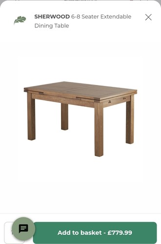 Sherwood6 seater extendable - sherwood6-8,
